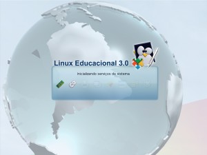 Inicializando o Linux Educacional 3.0