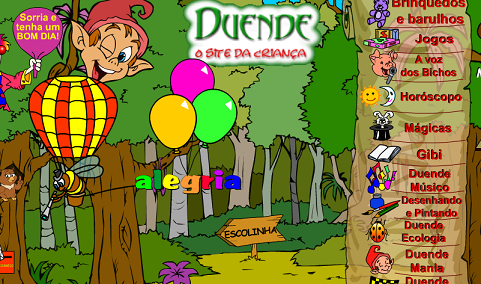 Duende: O site da criança 